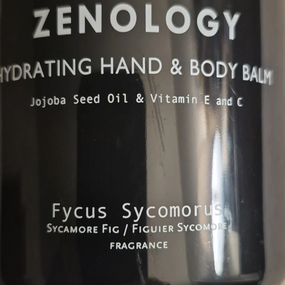 Zenology Hydrating Hand And Body Balm, Sycamore Fig Scent New